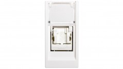 Zenith Gniazdo komputerowe pojedyncze RJ45 kat.5e UTP białe 1 moduł WS210 L4762