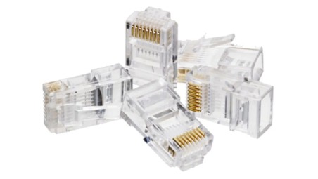 Wtyk RJ45 UTP kat.5e STANDARD (drut+linka) ALANTEC /op. 100 szt./ WT001OP