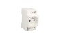 Gniazdo modułowe z lampką iPC 2P+E 10/16A 250V na szynę białe A9A15307 Gniazdo modułowe z lampką iPC 2P+E 10/16A 250V na szynę białe A9A15307