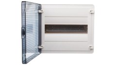 Rozdzielnica modułowa 1x12 natynkowa IP40 Golf (drzwi transparentne) VS112TD