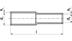 Złączka Cu redukcyjna KLR 150-120