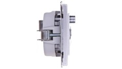 KOS66 Gniazdo antenowe RTV/SAT końcowe aluminium 664076