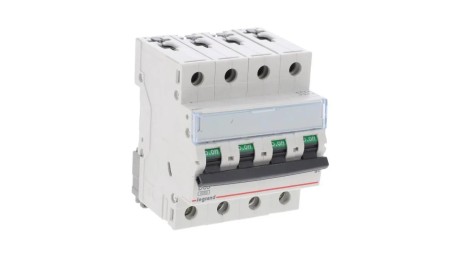 Wyłącznik nadprądowy 4P D 63A 6kA AC S304 TX3 403778