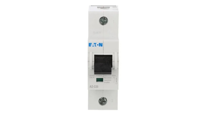 Wyłącznik nadprądowy 1P C 25A 25kA AC AZ-C25 211774 Wyłącznik nadprądowy 1P C 25A 25kA AC AZ-C25 211774