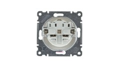 Lumina Gniazdo pojedyncze z/u 16A białe WL1020