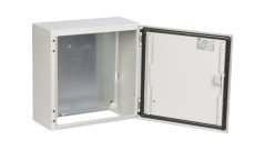 Obudowa metalowa ARGENTA 400x400x200 z płytą IP66 49036