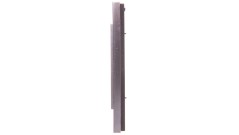 Simon 82 Ramka potrójna pozioma metalowa aluminium/ ramka pośrednia aluminium mat 82937-33