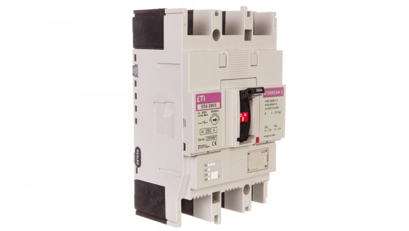 Rozłącznik izolacyjny 3P 250A 6kA ED2 250/3 004671273 Rozłącznik izolacyjny 3P 250A 6kA ED2 250/3 004671273