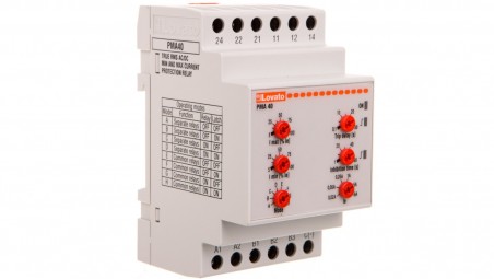 Przekaźnik kontroli prądu 1-fazowy 0,02-16A 24-240V AC/DC 0,1-30s PMA40240