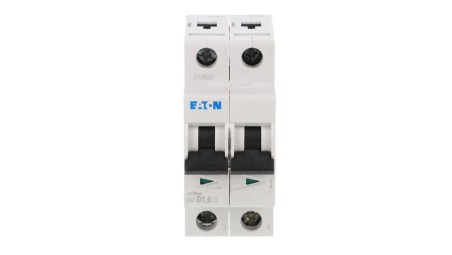 Wyłącznik nadprądowy 2P D 1,6A 15kA AC FAZ-D1,6/2 278770