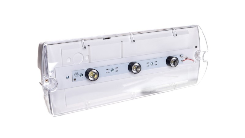Oprawa HELIOS W 12,0m IP65 PLED 3x1W 1h jednozadaniowa autotest HWD/3x1W/B/1/SE/AT/TR Oprawa HELIOS W 12,0m IP65 PLED 3x1W 1h jednozadaniowa autotest HWD/3x1W/B/1/SE/AT/TR