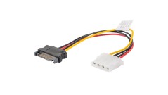 Kabel SATA zasilający (M) -MOLEX(F) 15cm CA-SAHD-10CU-0015