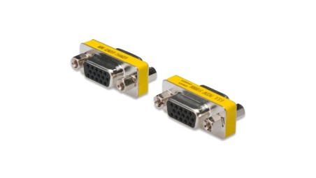 Adapter VGA 1:1 Typ DSUB15/DSUB15, Ż/Ż AK-610512-000-I