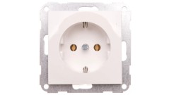 Fiorena Gniazdo pojedyncze SCHUKO 16A 250V białe 22000502