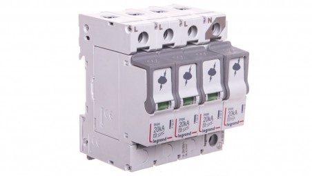 Ogranicznik przepięć C Typ 2 3P+N 20kA 1,2kV ON 300 412227