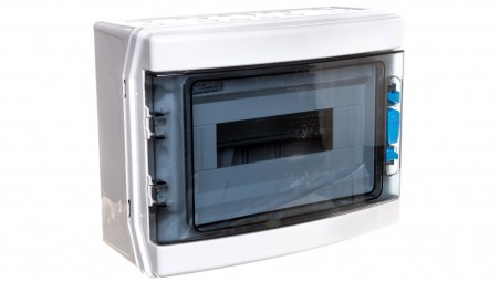 Szafka modułowa 1x12 natynkowa odporność UV IP65 IKA-1/12-ST-UV 174190