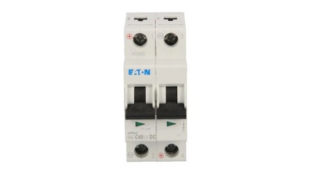 Wyłącznik nadprądowy 2P C 40A 15kA AC FAZ C40/2-DC 279144