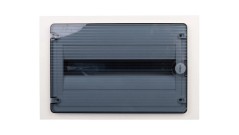 Rozdzielnica modułowa 1x18 podtynkowa IP40 Golf (drzwi transparentne) VF118TD