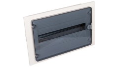 Rozdzielnica modułowa 1x18 podtynkowa IP40 Golf (drzwi transparentne) VF118TD