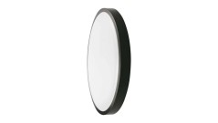 Plafoniera LED 18W 1800lm 4000K IP44 Okrągła fi225 Mleczny Czarna Ramka z mikrofalowym czujnikiem ruchu 7669