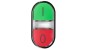Przycisk podwójny podświetlany 22mm metal zielony /I/ czerwony /O/ przyciski płaskie SIRIUS ACT 3SU1051-3AB42-0AK0 Przycisk podwójny podświetlany 22mm metal zielony /I/ czerwony /O/ przyciski płaskie SIRIUS ACT 3SU1051-3AB42-0AK0