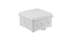Puszka n/t hermetyczna pusta 118x118x68mm IP67 biała N110x110S 35137206