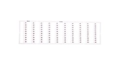 Oznaczniki WMB 10x 21-30 793-604 /5szt./