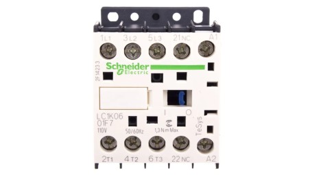Stycznik mocy 6A 3P 110V AC 0Z 1R LC1K0601F7