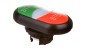 Napęd przycisku podwójny zielony/czerwony START-STOP z podświetleniem z samopowrotem M22S-DDL-GR-GB1/GB0 216703 Napęd przycisku podwójny zielony/czerwony START-STOP z podświetleniem z samopowrotem M22S-DDL-GR-GB1/GB0 216703