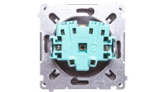 Simon Basic Gniazdo pojedyncze z/u 16A 250V grafit matowy BMGZ1.01/28