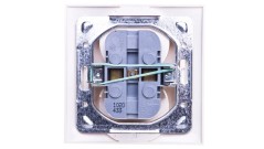 IMPRESJA Gniazdo podwójne b/u ecru GP-2Y/27