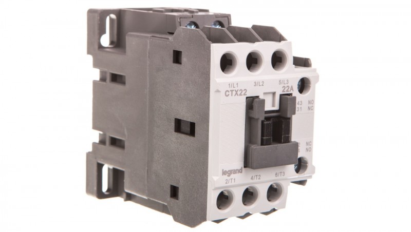 Stycznik mocy 22A 3P 230V AC 1Z 1R CTX3 416116