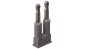 Mostek grzebieniowy 2-torowy izolowany 280-482 /25szt./ Mostek grzebieniowy 2-torowy izolowany 280-482 /25szt./