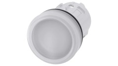 Lampka sygnalizacyjna biała 22mm tworzywo SIRIUS ACT 3SU1001-6AA60-0AA0