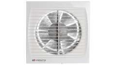 Wentylator osiowy fi 150 230V 20W 240m3/h 33dB cichy łożyska kulowe wyłącznik czasowy plus higrostat 150SILENTA-STHL