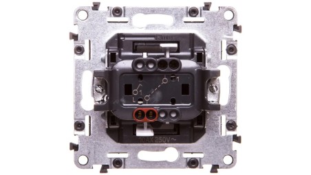 VALENA LIFE Łącznik jednobiegunowy aluminium 752301
