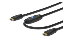 Kabel HDMI ze wzmacniaczem Highspeed 1.3 GOLD Typ A M/M AK-330105-400-S 40m AK-330105-400-S AK-330105-400-S