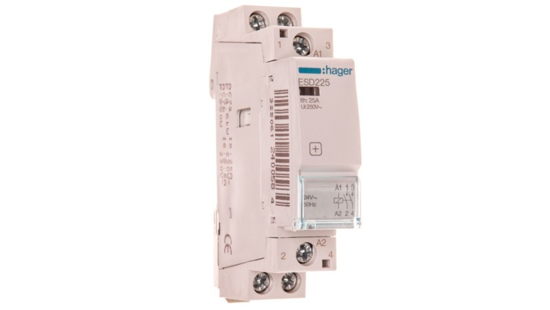 Stycznik modułowy 25A 2Z 0R 24V AC ESD225 Stycznik modułowy 25A 2Z 0R 24V AC ESD225