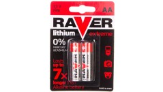 Bateria litowa LR6 / AA 1,5V RAVER EXTREME B7821 /blister 2szt.