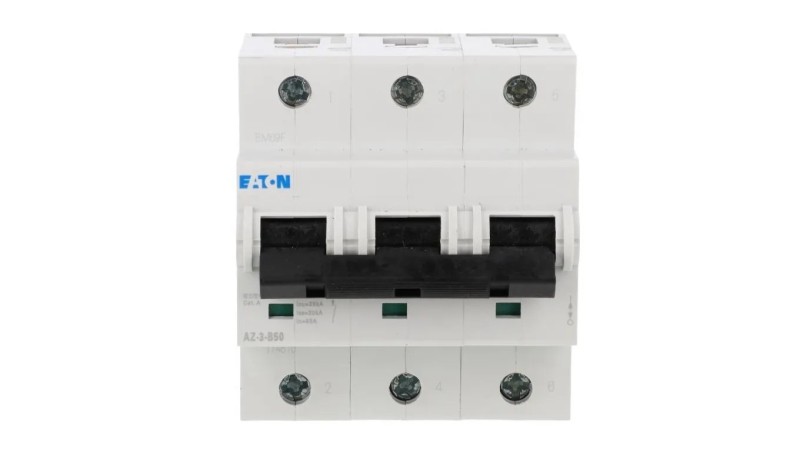 Wyłącznik nadprądowy 3P B 50A 25kA AC AZ-3-B50 174510 Wyłącznik nadprądowy 3P B 50A 25kA AC AZ-3-B50 174510