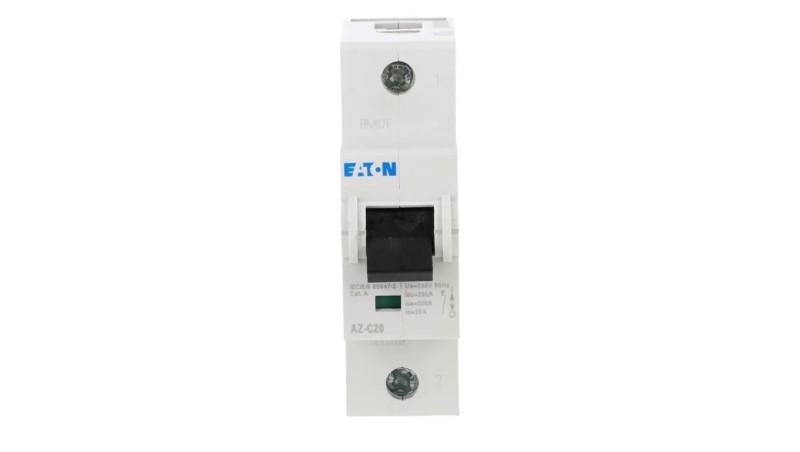 Wyłącznik nadprądowy 1P C 20A 25kA AC AZ-C20 211769 Wyłącznik nadprądowy 1P C 20A 25kA AC AZ-C20 211769