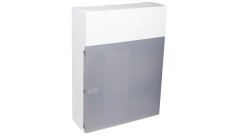 Rozdzielnica modułowa 2x12 natynkowa IP40 drzwi przezroczyste Mini Pragma MIP12212T