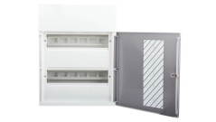 Rozdzielnica modułowa 2x12 natynkowa IP40 drzwi przezroczyste Mini Pragma MIP12212T