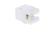 Gniazdo keystone RJ45 UTP kat.5E nieekranowane Q-LANTEC MKN-U5-1