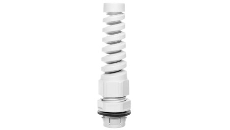 Dławnica kablowa poliamidowa M20 IP68 SKINTOP CLICK BS 20 jasnoszara 53112889