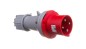 Wtyczka przenośna 63A 4P 400V czerwona IP44 POWER TWIST 0341-6