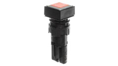 Napęd przycisku czerwony z samopowrotem Q18D-10 086299