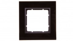 Berker B7 GLAS Ramka pojedyncza pozioma/ pionowa szklana antracytowa 10116616
