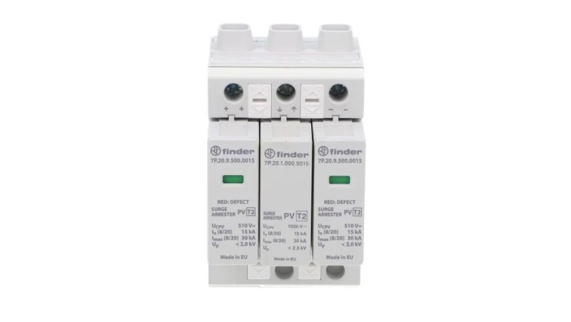 Ogranicznik przepięć C typ 2 15kA 1,2kV 1020V DC, 2xwarystor+iskiernik 7P.26.9.000.0015