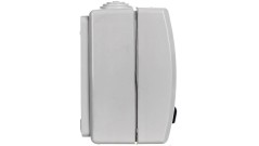 Aquant Gniazdo pojedyncze SCHUKO n/t IP55 szare 1244-10